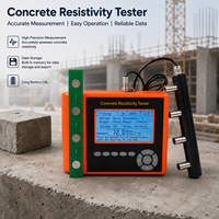 Équipement de mesure de la résistivité du béton pour l'ingénierie de la construction / Équipement de test de la résistivité du béton non destructif