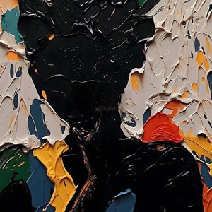 <span class=keywords><strong>Darling</strong></span> DRZ126 Figure abstraite peintures décoratives Arts muraux couleur de base peinture à l'huile femme cadre personnalisé décoration murale peinture à l'huile - Product Image 2