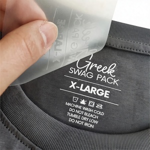 Etiquetas de Transferencia de Calor PET Cortadas con Láser Personalizadas a Precio Económico para Ropa - Autoadhesivas Ecológicas de Alta Calidad - Product Image 1
