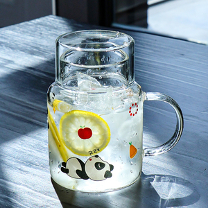 Moda reutilizable de lujo lindo portátil bebida vaso de agua botella de agua con tapa taza - Product Image 2