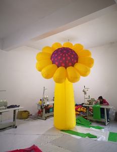 ลูกโป่งสีเหลืองเป่าลมออกแบบได้ตามต้องการสำหรับกิจกรรมกลางแจ้งในห้างสรรพสินค้าในสวนสนุกโฆษณา - Product Image 4