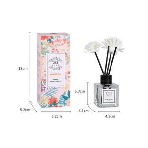 Diffuseur de parfum à bâtonnets floraux pour la maison, le salon, la chambre et la salle de bain – Assainisseur d'air - Product Image 2