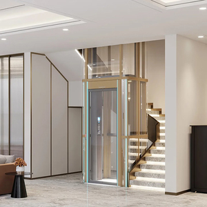 Elevadores Residenciales Hidráulicos para Exteriores de 2-5 Pisos, Sin Eje, Fabricados en China, para 4/5/6 Personas, con Piso de PVC, Elevadores Domésticos Pequeños - Product Image 5