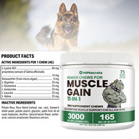 Compléments de Prise de Poids Personnalisés pour Chats, Gain de Poids, Musculation Canine, Multivitamines à Croquer Riches en Protéines, Glucosamine, Alimentation pour Chats