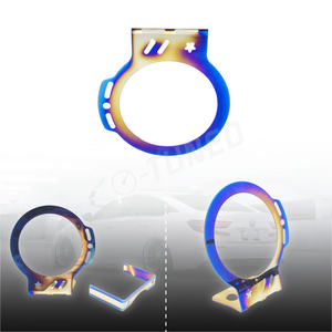 Universele Auto Meter 65Mm Mount Set Beugel Pod Enkele 2.5 "Neo Chroom Aluminium Gauge Houder Auto-Accessoires - Product Image 3