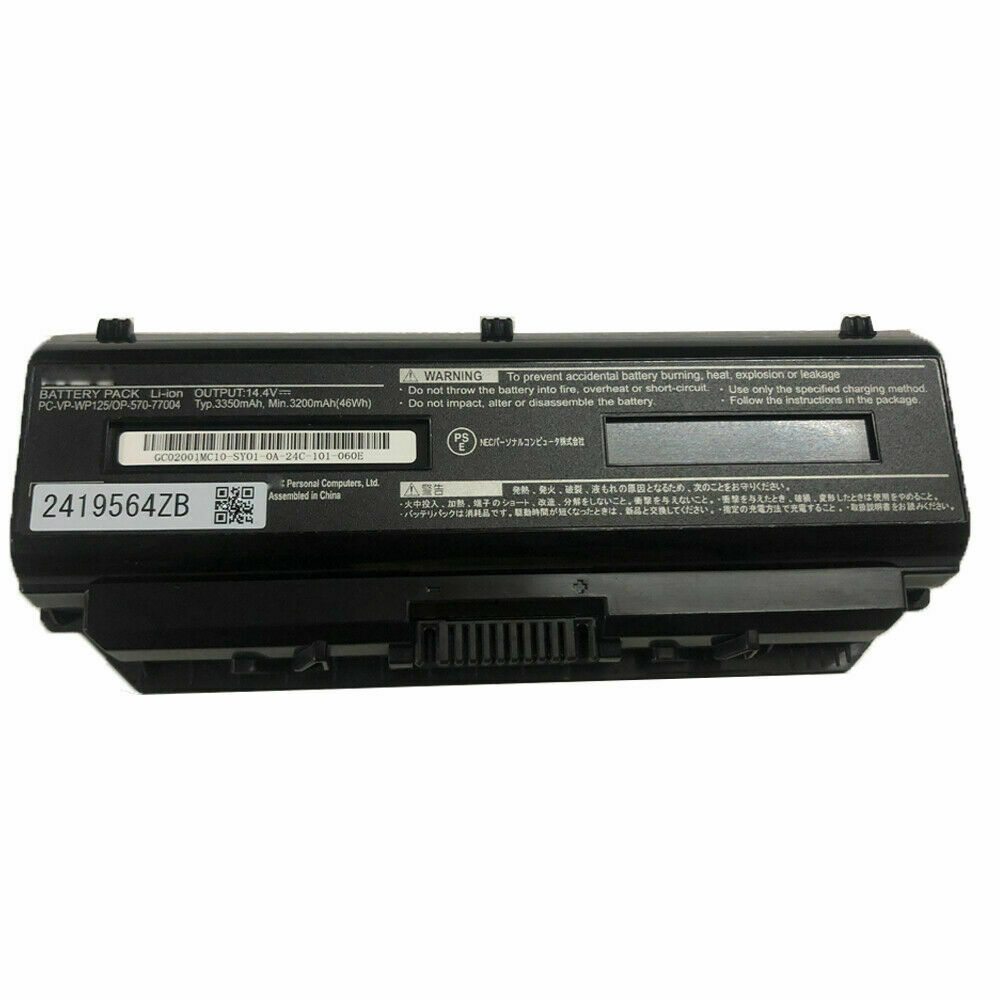 WP118 batterie pack pour NEC PC-VP-WP118 PC-VP-WP125 OP-570-76994