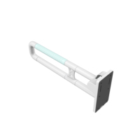 Barre d'appui relevable en TPE robuste à haute capacité de charge pour douche