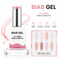 Gel Constructor de Uñas en Botella (BIAB) de Alta Calidad Profesional, Libre de HEMA y TPO, para Extensión de Uñas