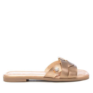 Sandales plates pour femmes Refresh Low Slipper 171935 couleur cuivre - Product Image 1