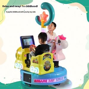 NINIX NINIX-45123 Balançoire tournante double pour enfants - Product Image 1