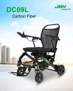 <span class=keywords><strong>Silla</strong></span> de Ruedas Eléctrica Plegable de Fibra de Carbono <span class=keywords><strong>Ligera</strong></span> <span class=keywords><strong>Todoterreno</strong></span> con Controlador de Joystick, de Fábrica China JBH Medical - Product Image 1