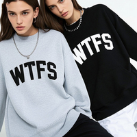 Sudadera Corta de Moda para Mujer, Estilo Urbano, Algodón Grueso, Impresión Personalizada, Sudadera con Capucha Corta para Chicas