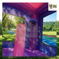 Parc aquatique gonflable 2 voies Unicorn Combo, utilisation humide et sèche, en PVC, capacité supérieure à 10 personnes