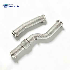 Tubo de Escape de Acero Inoxidable 304 de Alta Calidad para BMW G80 G82 G87 M3 M4 M2 S58 3.0L Twin Turbo, Mejora de Escape para Carreras con Protección Térmica - Product Image 1
