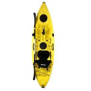 9ft TOLEE Single Person Fishing Cano Kayak Sit On Top Fishing Kayaks With Paddle Single Sit On Top Pedal Kayak Paddle