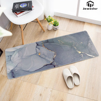 Factory Wholesale Anti Fatigue Absorbent Kitchen Floor Mat Non-Slip Custom Printed Kitchen Mat Set 2 Pcs