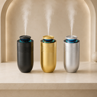 Diffuseur d'arômes sans eau pour voiture, diffuseur de parfum 5W à faible bruit, appareil à huiles essentielles pour véhicule