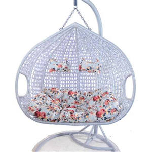 Buiten Metalen Frame Rieten Rotan Schommelstoel Bar Tuin Hangmat Stoel Touw Schommel Stoel - Product Image 5