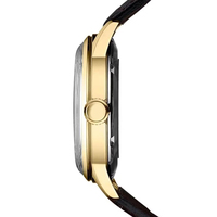 Montre HANNAH MARTIN, fabrication artisanale, cadran minimaliste avec date, logo, mode décontractée, cuir véritable, acier inoxydable, pour homme