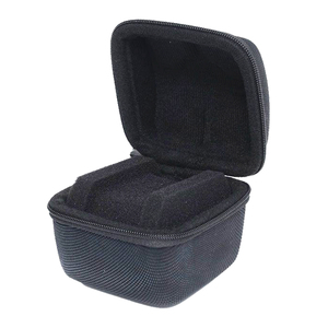 <span class=keywords><strong>SIYOU</strong></span> Neuankömmling High End 1 Slot Watch Collection Box für Herren Wieder verwendbarer Reiß verschluss Schmuck uhr Eva Gehäuse mit CNC-Schaums chutz - Product Image 3