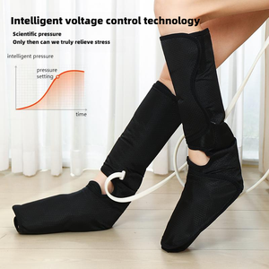 OEM/ODM Terapia Muscular Profunda Compresión de Aire Pie Pierna Masajeador Ocho Modos 19 Niveles de Intensidad 38-48 Control de Temperatura - Product Image 3