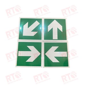 علامة تحذير عاكسة لسلامة المرور من الألومنيوم مقاوم للماء مع انعكاس عالي حسب الطلب - Product Image 4