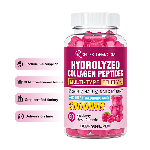 OEM&ODM Private Label Collagen |for Natural Collagen Production Bear Collagen Gummy