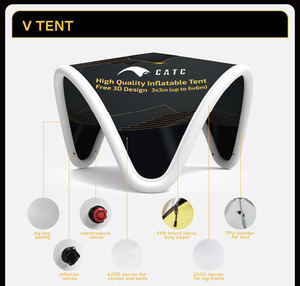 Tente <span class=keywords><strong>d</strong></span>'événement <span class=keywords><strong>gonflable</strong></span> <span class=keywords><strong>d</strong></span>'hiver personnalisée CATC, imperméable et durable pour l'extérieur |   Abri publicitaire pour la saison froide - Product Image 4