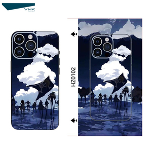 Vwk <span class=keywords><strong>2025</strong></span> Hot Bán Chất Lượng Cao Blingbling Sáng Bóng Long Lanh Bột Điện Thoại Da Sticker Mềm Điện Thoại Di Động Trở Lại Phim Cho <span class=keywords><strong>Iphone</strong></span> 15 14 16 - Product Image 4