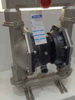 Pompe à double diaphragme pneumatique en acier inoxydable de 3 pouces PD30A-BSS-STT pour traitement des eaux usées, construction robuste