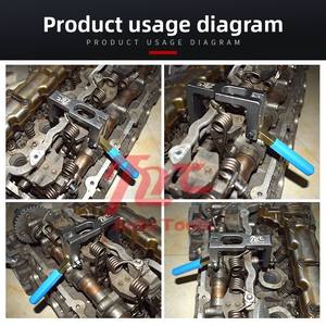 Специальная стальная арматура для разборки и сборки, пружина клапана и инструмент для крепления эксцентрикового вала для BMW N20 N26 N52 N55 - Product Image 6