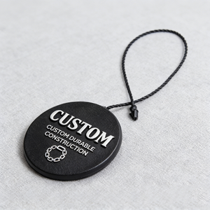 Etiquetas Colgantes Personalizadas con Logotipo de Marca en Relieve 3D, con Cordón y Cierre, para Ropa y Zapatos, Etiquetas de Plástico Lavables - Product Image 4