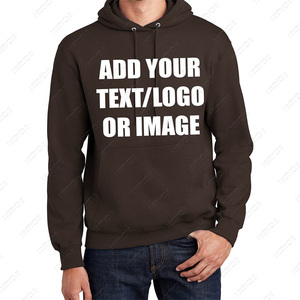 Custom 100% Cotton Winter <b>Hoodie</b> Embroidered Printed DIY Add Your Own <b>Personalized</b> Image <b>Photo</b> Text Front/Back Windproof - Product Image 2