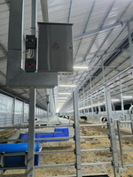 Système de Contrôle d'Éclairage pour Étable à Vaches IP54, Éclairage Automatique, Prise en Charge de la Programmation DIY
