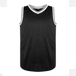 Manches courtes Odm drôle coloré personnalisé équipe Design modèle noir blanc réversible basket-ball maillot ensemble - Product Image 2