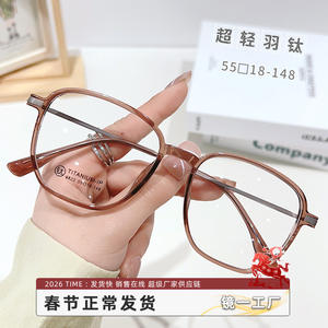 Gafas de Montura Completa Irregular Danyang 6822 TR90, Montura Cuadrada Ligera para Mujer, Lentes de Plástico - Product Image 5