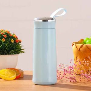 IStapromo Gifts Creative Fashion Bouteille d'eau en verre à double paroi de 400 ml, résistante aux hautes températures, avec logo personnalisé - Product Image 2