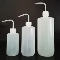 Plastik kimyasal sıkma yıkama şişesi laboratuvar yıkama şişeleri laboratuvar