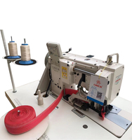 Machine à coudre industrielle à grande vitesse, informatisée, à aiguille simple, à lit plat, robuste, pour matériaux épais RN4410-TQ