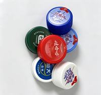 Capuchon fileté jetable à col haut de 55 mm pour seau d'eau, plusieurs couleurs au choix, approvisionnement en vrac