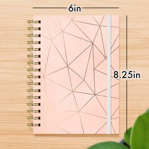 Cuaderno personalizado línea espiral Banco punteado diseño personalizado A5 carpeta diario promoción regalo cuaderno - Product Image 3