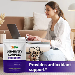 Cápsulas Blandas de Complejo de Longevidad OEM ODM con Trans-Resveratrol y Betaína, Favorecen la Energía, la Vitalidad, el Antioxidante y el Equilibrio Metabólico - Product Image 5