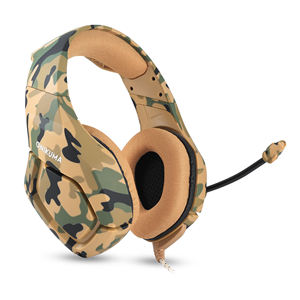 <span class=keywords><strong>Onikuma</strong></span> <span class=keywords><strong>K1B</strong></span> Camuflaje Gaming Headset Auriculares Gaming Gamer con micrófono para Xbox One PC Teléfono móvil - Product Image 4