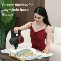 Leichter Beutelloser Multifunktionaler Kabelloser Zyklon-Staubsauger mit LED USB-C für Zuhause, Auto, Hotel & Haustiere