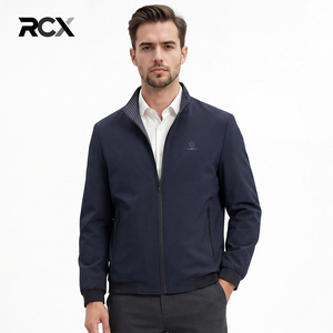 <strong>Men's</strong> Stylish High Quality <strong>Smart</strong> Casual <strong>Jacket</strong> Zipper Closure Eco-Friendly Knitted All-Season Luxury Custom Workwear <strong>Jacket</strong> - Product Image 1