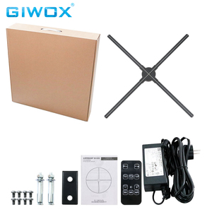 GIWOX Holo 65X 4 bıçakları 3D hologram ekran 8GB WiFi kapalı ve açık 3d holografik ekran led fan - Product Image 5