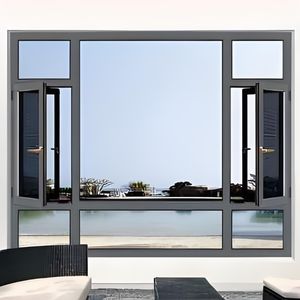 KT-Ventanas abatibles con triple acristalamiento, marco estrecho a prueba de sonido y eficiencia energética, puertas y ventanas - Product Image 5