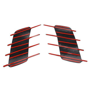 Auto Flow Vent Fender Intake Car Shark Gills Outlet Stickers <span class=keywords><strong>Simulation</strong></span> Vent Faux Air Outlet Side Hood Bonnet Decorative - Product Image 5