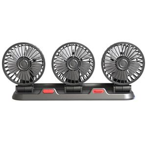 Ventilateur de voiture General <span class=keywords><strong>Electric</strong></span> <span class=keywords><strong>12V</strong></span>/24V, grand ventilateur à trois têtes avec <span class=keywords><strong>clip</strong></span> pour voitures et camions - Product Image 6