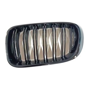 Parrilla BMW X3 de doble línea en negro brillante, material ABS, para modelos 2014-2016, actualización de estilo. - Product Image 4